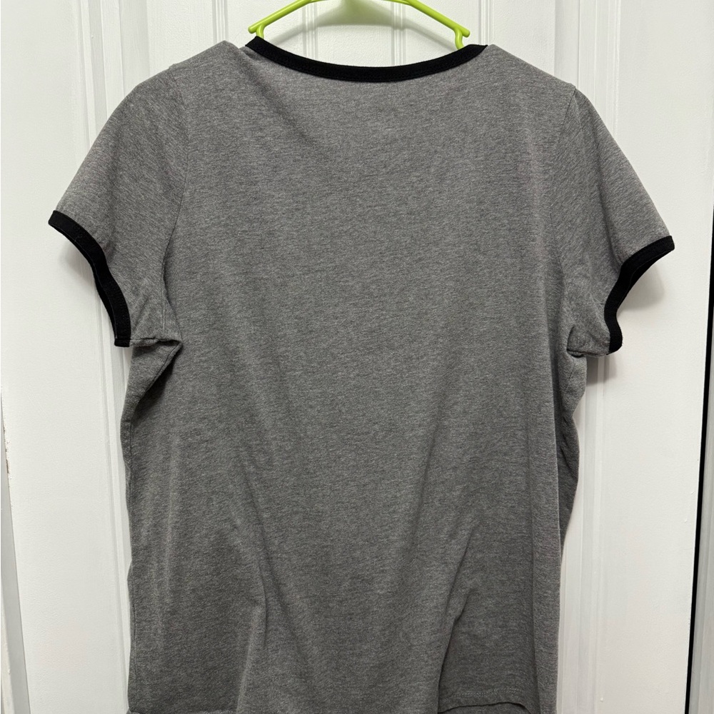 Torrid Ripple Junction Gray Carebears Retro Tee Short Sleeve size 0 (Y-26) - Picture 4 of 4
